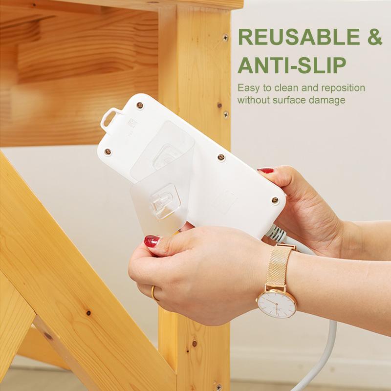 Dobbeltklæbende hængere til en opbevaring uden boring