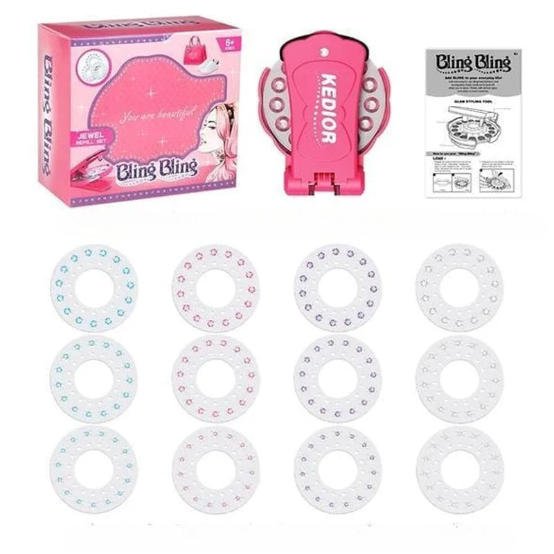 Blinger Gem -niittikone: Koristele lisävarusteitasi loistavasti